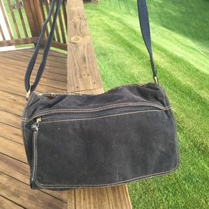 Black Fossil Crossbody Bag!